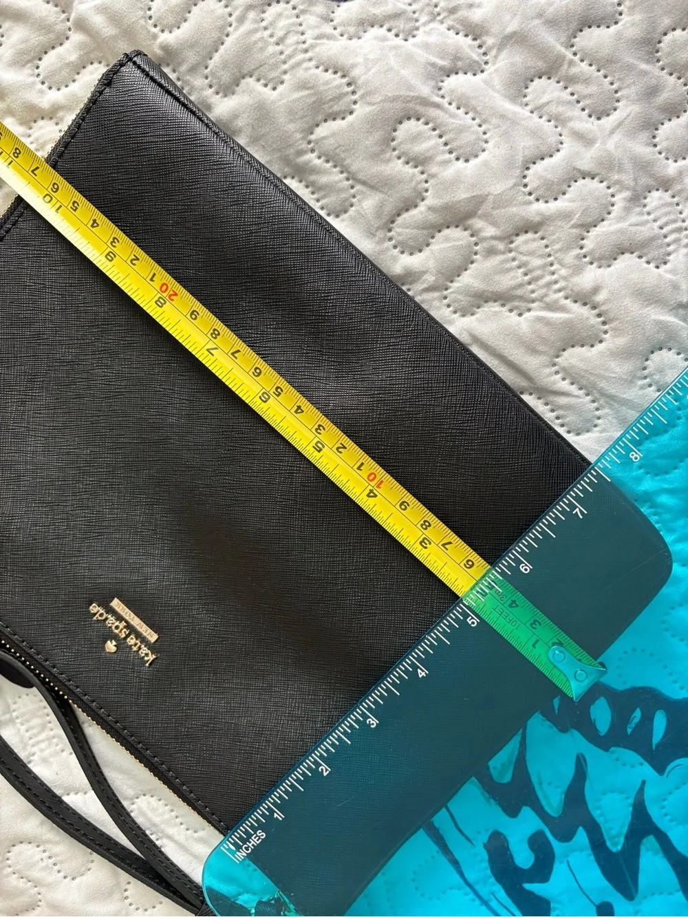 Kate Spade “ just charge it” wristlet